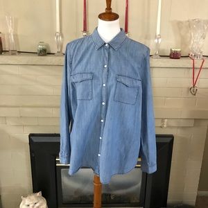 Old Navy Denim Shirt.